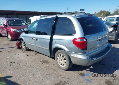 2005 Chrysler Town & Country из США, поврежденный, VIN 1C4GP45R65B344839